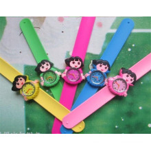 Yxl-869 2015 nuevos estilos de la moda jalea para niños dulces relojes